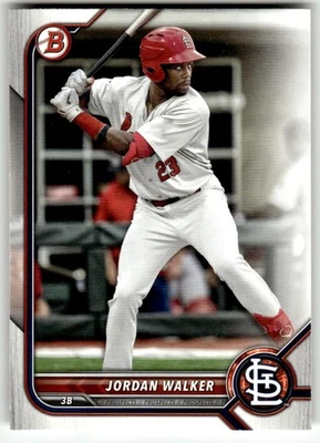 2022 Bowman #BP-20 Jordan Walker Prospects St. Louis Cardinals Baseball - Image 1 of 2