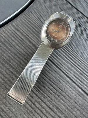 Rare Rado Kapell 38mm Men's Automatic Watch Faceted Cut Glass Running Well - Image 1 of 4