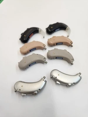 PAIR of Siemens Motion 700P BTE Hearing Aids with WARRANTY! - Image 1 of 3