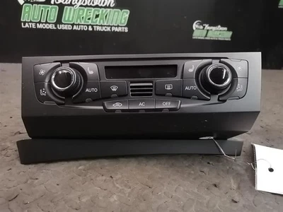 Climate Temperature Control Dual Zone With Sport Seat Fits 08-13 AUDI A5 2030331 Foto 1 de 4