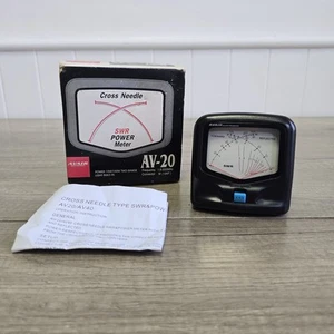 Avair AV-20 VSWR power meter 1.8-200MHz Boxed / Working - Picture 1 of 6