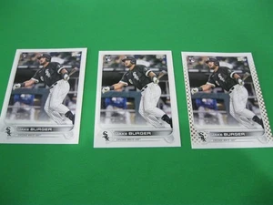 2022 TOPPS BASEBALL BASE #186 VARIATION #186 &GOLD 186 BURGER R/C - Picture 1 of 11