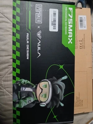 AULA F75 Pro Wireless Mechanical Keyboard w/Knob RGB Backlit Pre-lubed Switches - Image 1 of 4