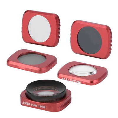 5pcs Wide Angle 12.5X Macro Star CPL ND16 Lens Filters Kit For Osmo  - Image 1 of 4