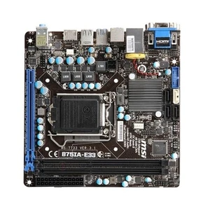 MSI B75IA-E33 Motherboard Intel B75 DDR3 LGA 1155 Mini-ITX w/ IO Shield - Picture 1 of 1