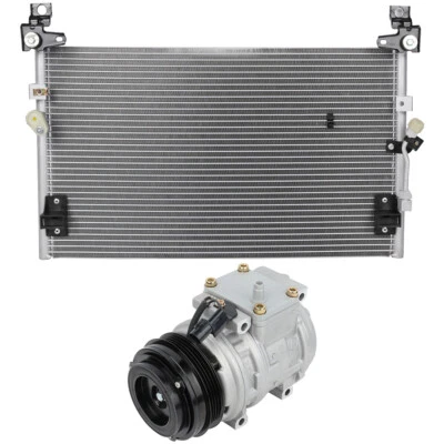 Kit de refrigeración condensador de CA y compresor de CA para Toyota Tacoma 1998-2004 Foto 1 de 4