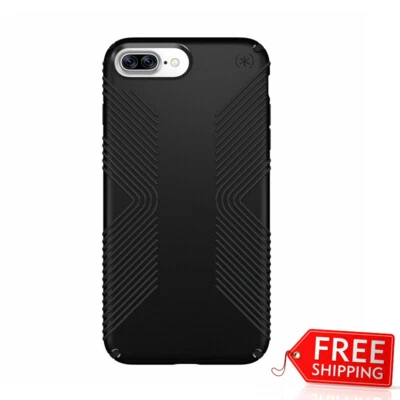 Genuine Speck Presidio Grip for iPhone 7 Plus/ iPhone 8 Plus - Black/Black - image 1 of 4