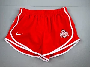 Nike Womens Ohio State Buckeyes Primetime Tempo Shorts Size Medium - Picture 1 of 12