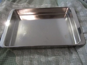 Revere Ware 9 x 1 3 x 2 sartén rectangular para pasteles acero inoxidable 4 cuartos de galón - Imagen 1 de 2