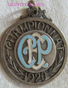 BG12352 - MEDAILLE Comité d'Education Physique de Paris Championnat 1920 Argent - Picture 1 of 2