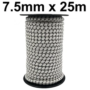 7.5mm x 25m Electric Fence Bungee Gate Cord - Elastic Rope horse farm equestrian - Picture 1 of 1