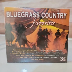 Bluegrass Country Favorites Various Artists 3 CD's NEW Sealed - Imagen 1 de 5