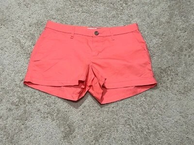 Pantalones Cortos Old Navy Para Mujer Talla 4 Naranja Bolsillos Clásicos Informales Verano Comodidad Foto 1 de 4