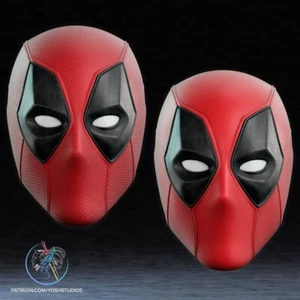 Deadpool Mask with Magnetic Connections - 3D Printed Helmet Perfect for Cosplay - Picture 1 of 4