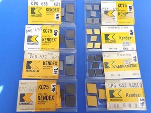 Wendeschneidplatten Kennametal CPG-422 (CPGN120308) - CPG-633 (CPGN190408) - Bild 1 von 11