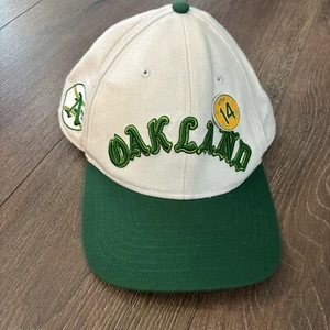 Vintage Oakland Athletics '47 MLB Cooperstown seltene Druckknopflasche Mütze Sammlerstück A15 - Bild 1 von 11