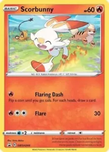 Scorbunny - SWSH244 - Cosmos Holo - SWSH Black Star Promos NM, English Pokemon S - Picture 1 of 1