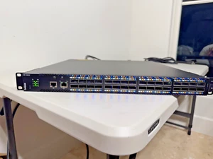 Lenovo ThinkSystem NE10032 RackSwitch – 32x 100Gb QSFP28 – 7159C2X–Used w/Psu's - Picture 1 of 6