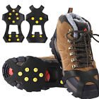 Crampons Ice Cleats Traction Snow Grips for Boots Shoes Women Men Kids Anti Slip