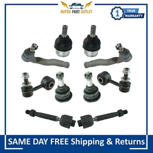 Nuevo kit de dirección delantera y suspensión de 10 piezas para Toyota Sequoia Tundra 2007-2019 - Imagen 1 de 5