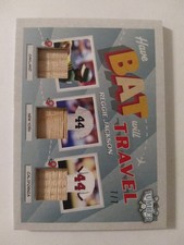 2022 Leaf Lumber Reggie Jackson #'d 7/7 Silver Have Bat Will Travel Bat Relic SP
