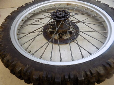 Rueda delantera ATK 406 con disco 1990  Foto 1 de 4