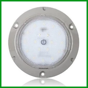 Interior Dome Light 24 LED White Surface Mount 5.5" Round Touch Switch - Picture 1 of 2