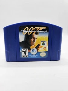 007 The World Is Not Enough, N64, Loose, Authentic With Manual! - Picture 1 of 3
