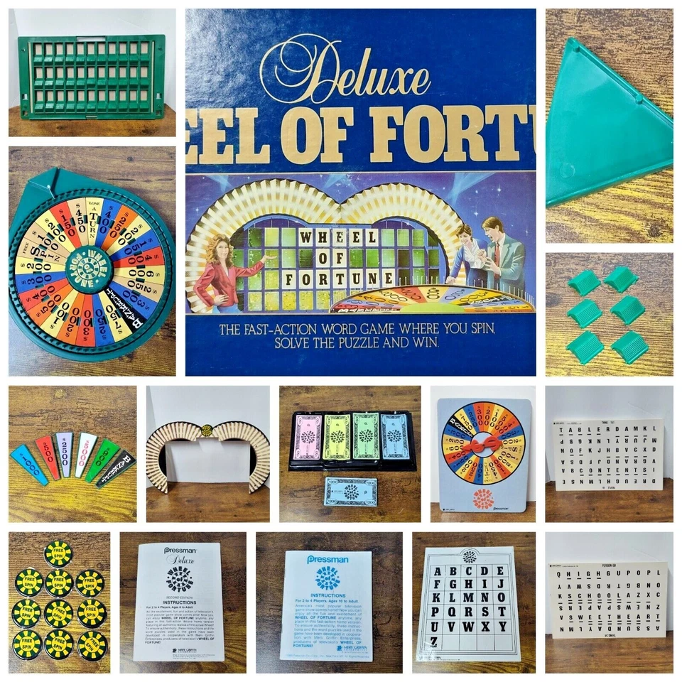 Piezas de repuesto Pressman Deluxe RUEDA DE LA FORTUNA de colección años 80, tú eliges Foto 1 de 1