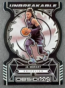 Ja Morant 2021 Panini Obsidian Unbreakable Die-Cut SSP #24 - Grizzlies - Bild 1 von 12