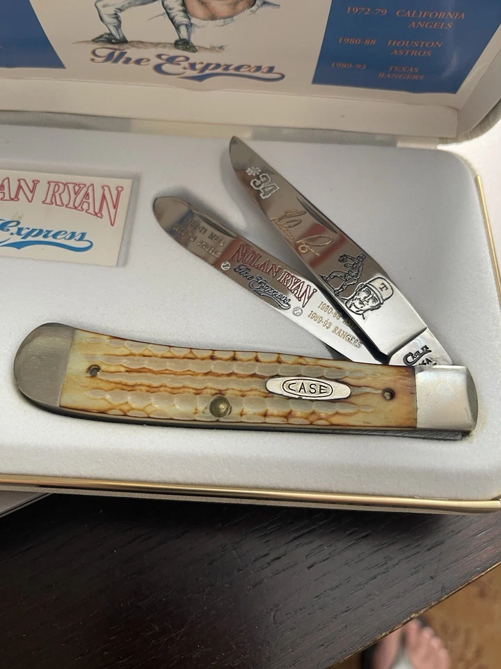 Cuchillo Estuche Edición Limitada Nola n  Ryan The Express Foto 1 de 4