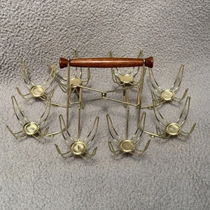 Vintage NUR CADDIE für MCM Federal Glas Harlekin Roly Poly Gläser - Bild 1 von 16