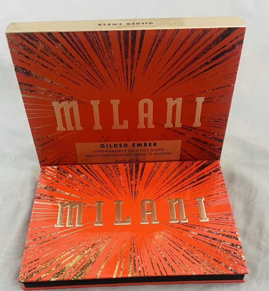 Milani Gilded Ember Hyper-pigmented Eye & Face Palette Bx0003