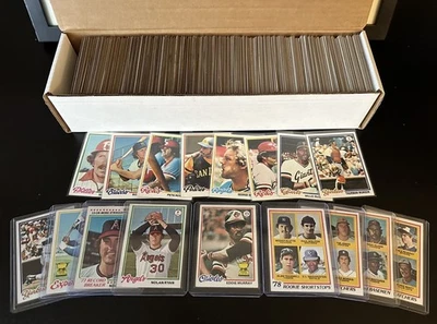 🔥🔥 1978 Topps Baseball Complete Set 🔥🔥 - Image 1 of 3