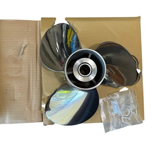 NEW 14" X 11P HONDA SATURN PONTOON SS PROPELLER, 58133-ZW1-A11P, 4.25", P9028 - Bild 1 von 9