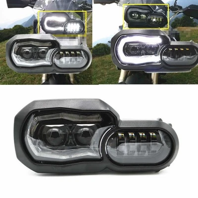 LED Headlight DRL Headlamp Projector For BMW F800GS F650GS F700GS ADV F800R - Imagem 1 de 4