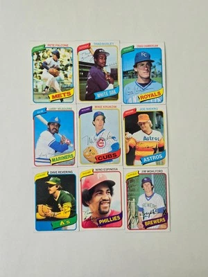 1980 VINTAGE Topps Baseball Cards you pick # 401-497 - Image 1 of 3