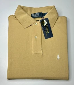 Polo Ralph Lauren Herren maßgeschneidert schmale Passform 100 % Baumwolle Kurzarm kostenloser Versand - Bild 1 von 3
