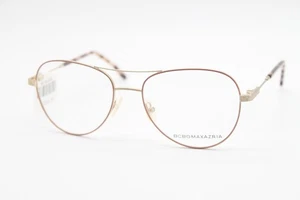 NEW BCBGMAXAZRIA CALLIE ROSE PINK FULL RIM ROUND AUTHENTIC EYEGLASSES 54-17 - Picture 1 of 4