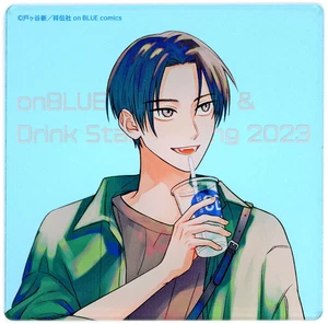 Coaster Tadayuki Kamikawa Acrylic 3.5x3.5in on BLUE Book Fair 2023 - Picture 1 of 1