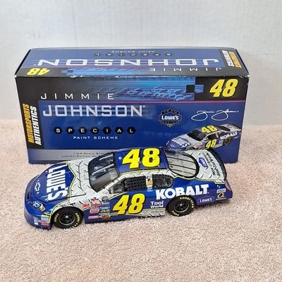 Jimmie Johnson Motorsports Authentics #48 Lowe's Nascar 1:24 Diecast 1 Of 6000 - Image 1 of 4