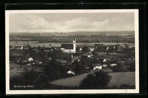 Ansichtskarte Winhöring, Totalansicht der Gemeinde 1933  - Picture 1 of 2