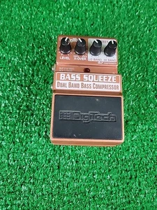 Digitech XBS Bass Squeeze Dual Band Bass Compressor Guitar Pedal - Picture 1 of 7