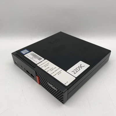 Lenovo ThinkCentre M710q Tiny Intel i5 7500T 2.7GHz 8GB Ram 256GB SSD Win10P - Image 1 of 4