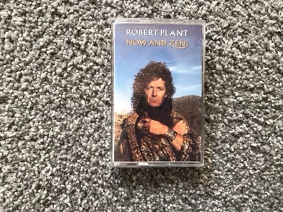 Robert Plant Cassette  Now and Zen 1988 Atlantic Records VG Condition  Tested - Image 1 of 4