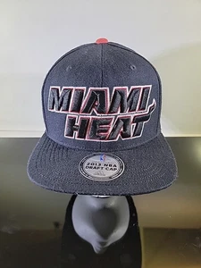 Miami Heat Snapback Hat NBA Official Draft Day - Picture 1 of 7