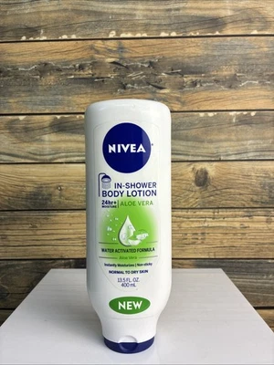 Nivea Loción Corporal en Ducha Fórmula de Aloe Vera Activada por Agua, 13.5oz Foto 1 de 4