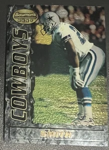 1995 EMMITT SMITH Topps Bowman's Best #37 - HOF - Crease In Back Of Card - Picture 1 of 2