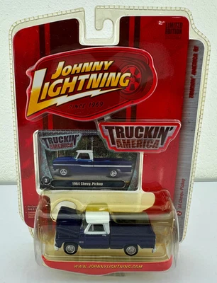 Johnny Lightning Truckin' America "1964 Chevy Pickup" diecast 1:64. R1 Foto 1 de 4