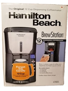 Hamilton Beach Brew Station 12 Cup Coffeemaker New In Box Model 47665 - Picture 1 of 10